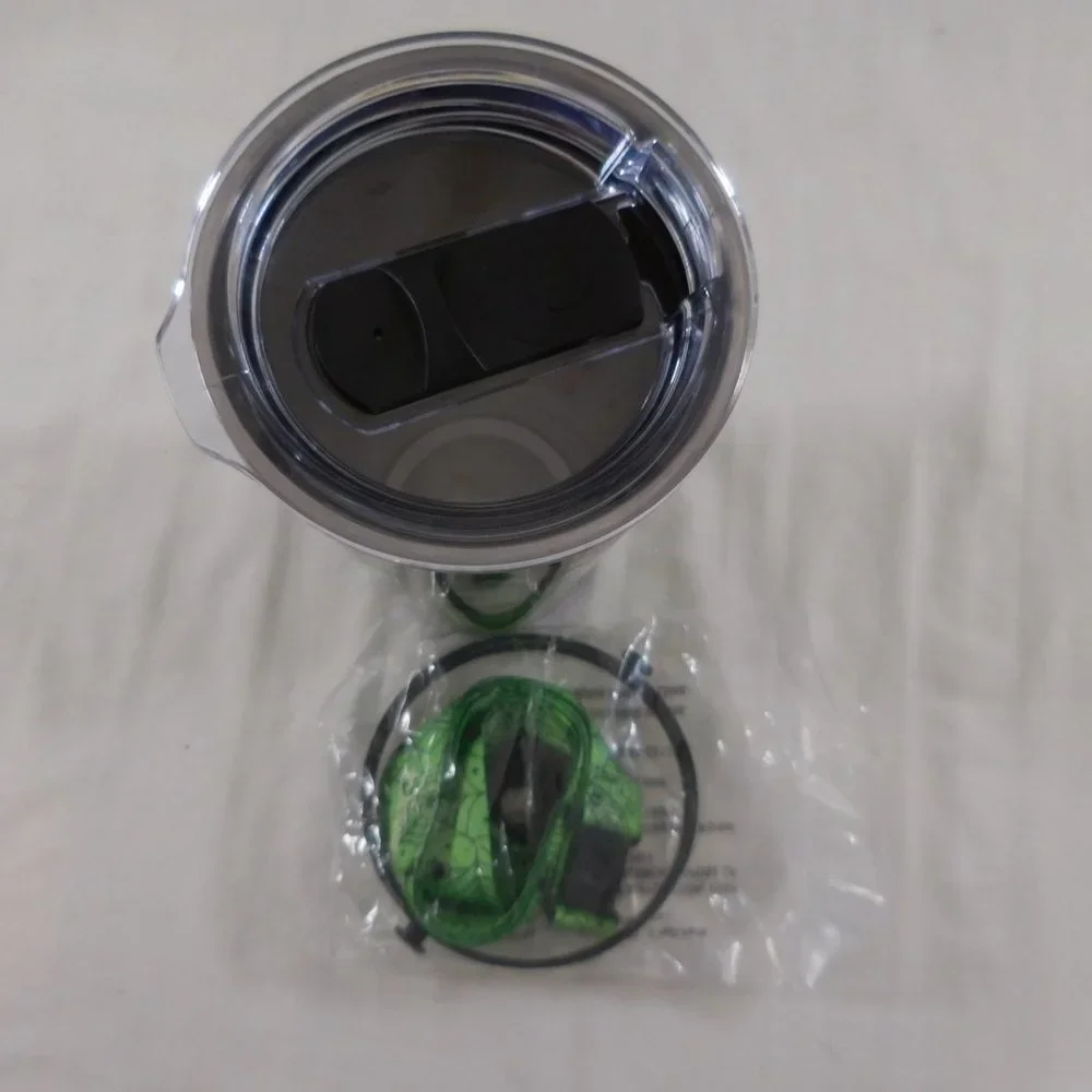 Disney Parks 2022  Oogie Boogie Stainless Steel Tumbler with Sealed Lanyard Hold